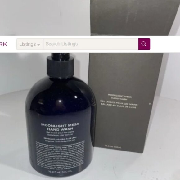 NIB TWENTY NINE PALMS MOONLIGHT MESA HAND WASH W/ BERGAMOT, JOJOBA & ALOE LEAF - Picture 2 of 2